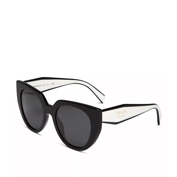 Prada black and white glasses with case authentic - Picture 2 of 2